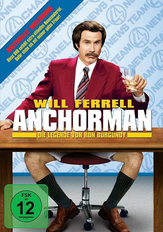 Anchorman - Die Legende von Ron Burgundy DVD