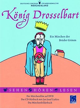 König Drosselbart (DVD + Audio-CD + Buch) DVD