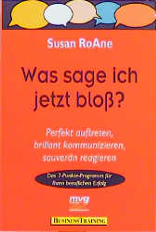 Was sage ich jetzt bloss?