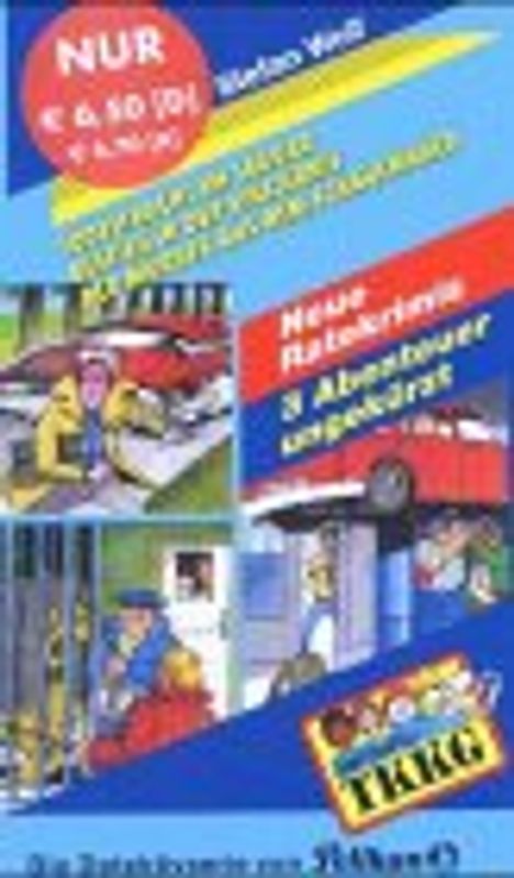 TKKG / Todesfracht im Jaguar /Bestien in der Finsternis /Der Mörder aus dem Schauerwald