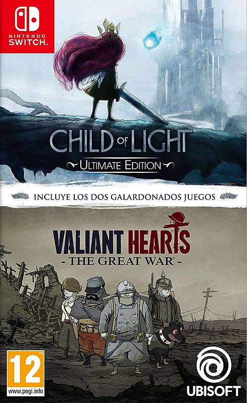 Child of Light - Ultimate Edition & Valiant Hearts - The Great War [EU Import] Nintendo Switch
