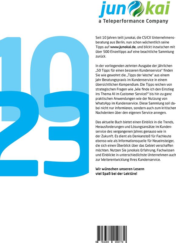 50 TIPPS FÜR EINEN BESSEREN KUNDENSERVICE - BAND 10