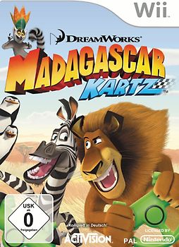 Madagascar Kartz (ohne Lenkrad) Nintendo Wii