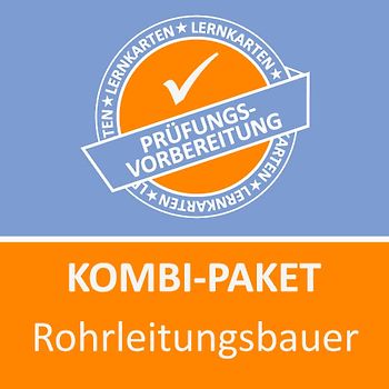 Kombi-Paket Rohrleitungsbauer Lernkarten