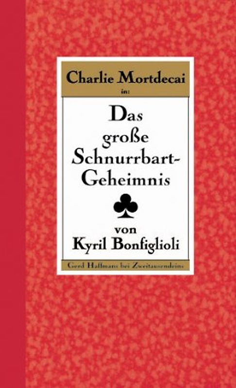 Das grosse Schnurrbart-Geheimnis