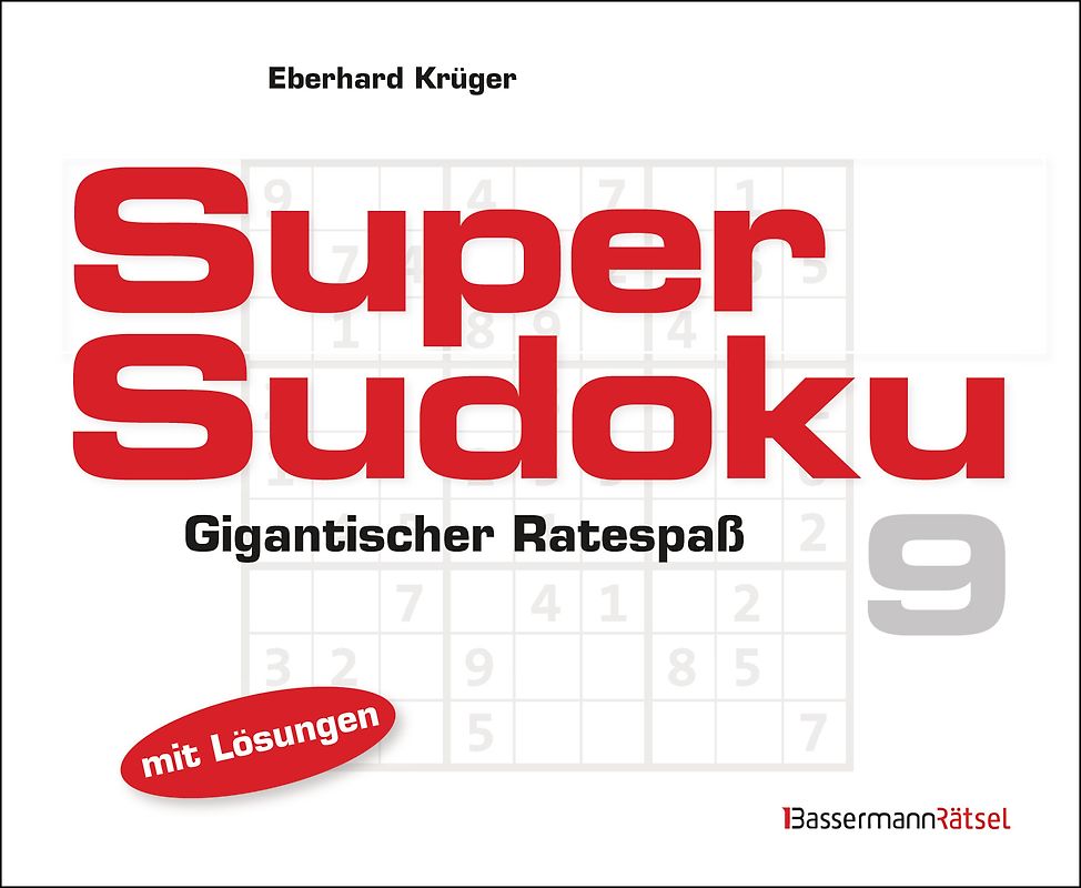 Supersudoku 9 (5 Exemplare à 3,99 €)