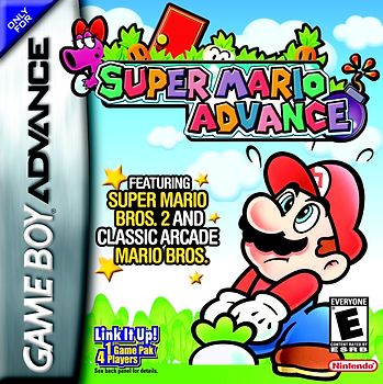Super Mario Advance - Super Mario Bros. 2 & Mario Bros. Nintendo Game Boy Advance