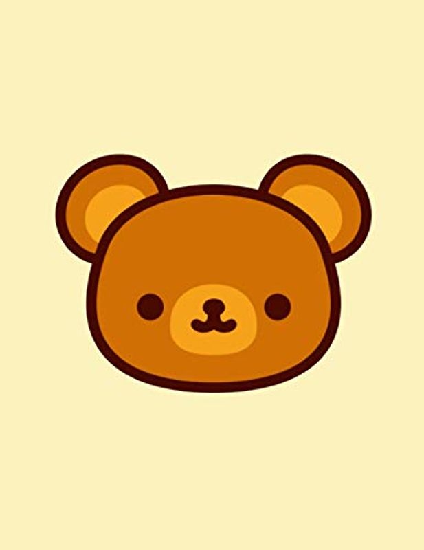 Kawaii Bear Sketchbook: Cute Bear Journal - Large Blank Sketchbook for Drawing, Writing & Painting - 8.5 x 11 Inches - 110 Pages