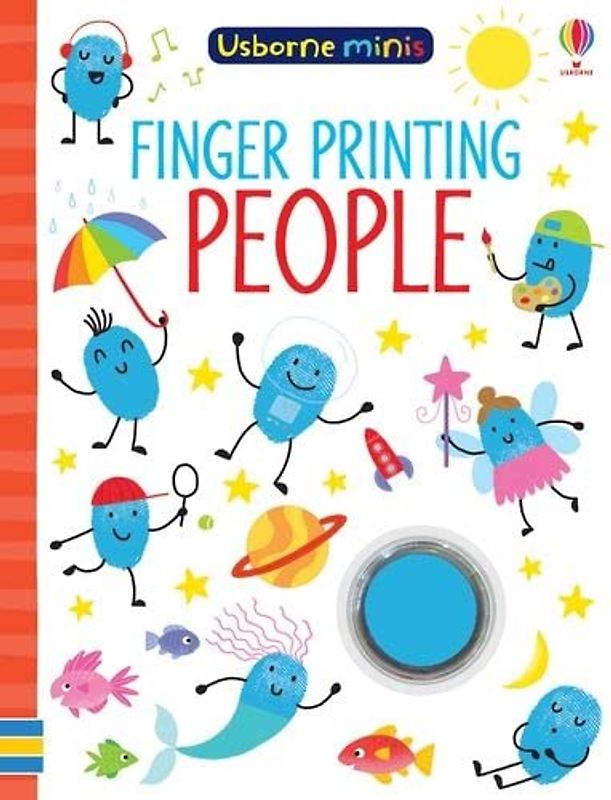 Finger Printing People (Usborne Minis)