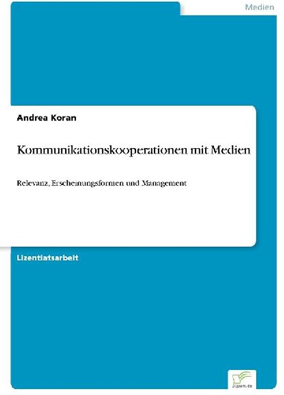 Kommunikationskooperationen mit Medien