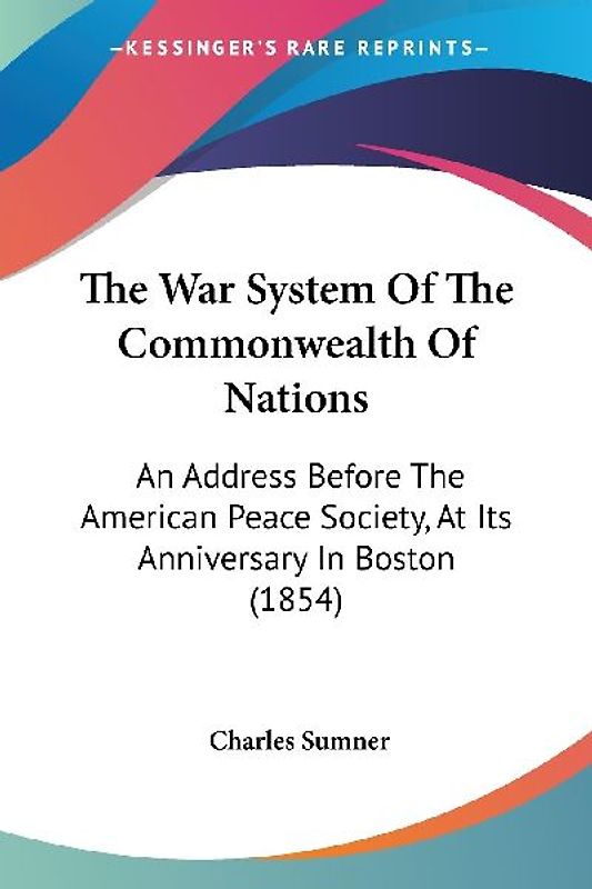 The War System Of The Commonwealth Of Nations