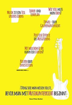 7 Dinge die man wissen sollte, bevor man mit Musikunterricht beginnt