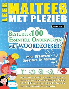 LEER MALTEES MET PLEZIER - VOOR BEGINNERS