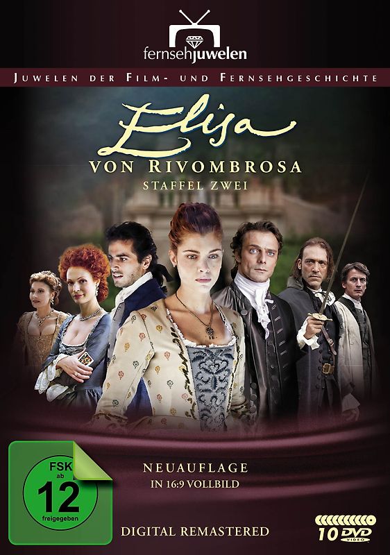 Elisa von Rivombrosa (Staffel 2) - Neuauflage (16:9 Vollbild + Booklet) (10 DVDs) - Samuel Richardson DVD