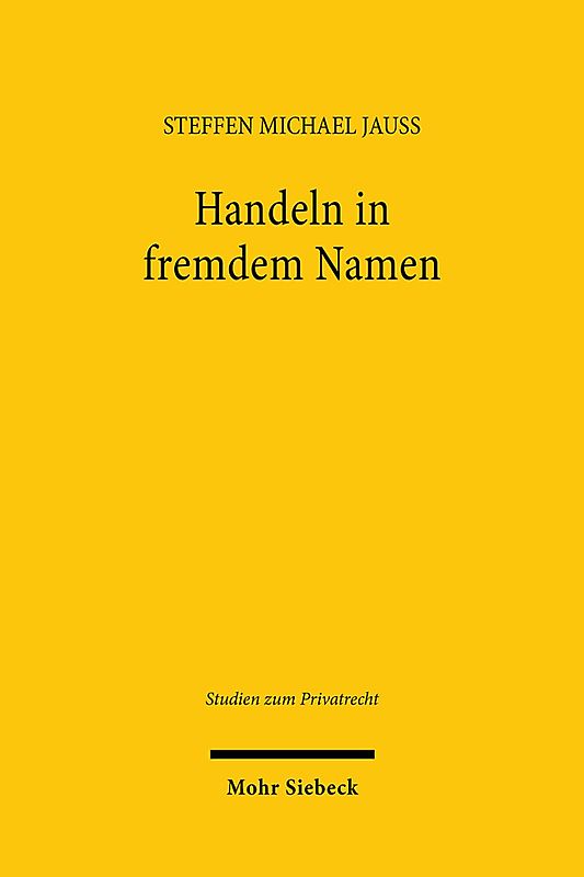 Handeln in fremdem Namen