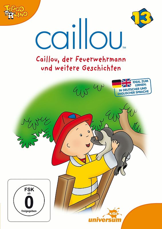 Caillou 13 - Der Feuerwehrmann und weitere Geschichten DVD