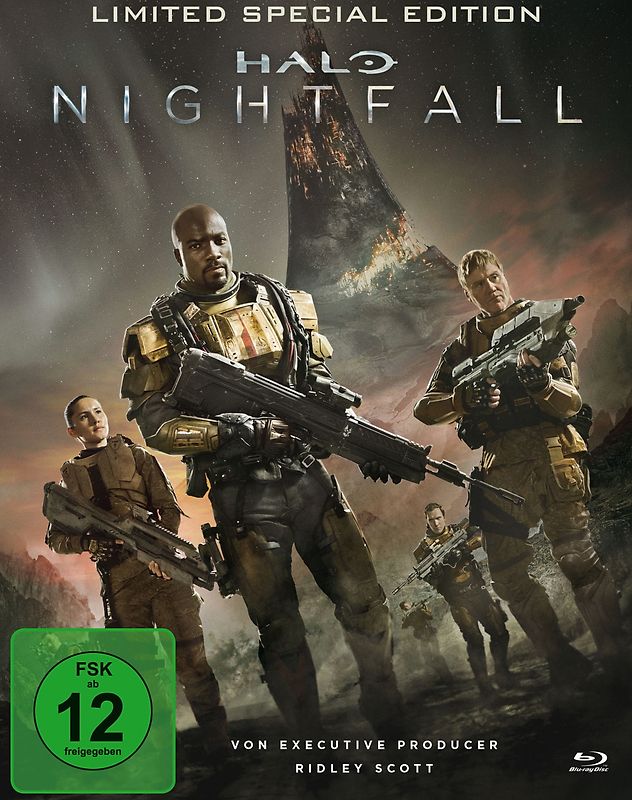 Halo - Nightfall [Limited Special Edition, inkl. Steelbook] Blu-ray Disc