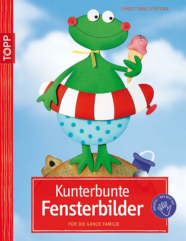 Kunterbunte Fensterbilder