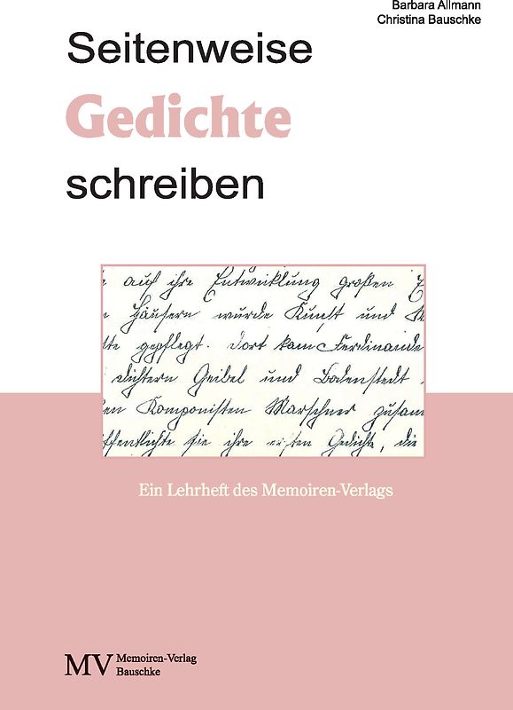 Seitenweise Gedichte schreiben