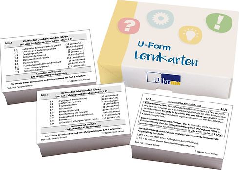 Lernkarten Bankkaufmann/-frau (AO 2020)