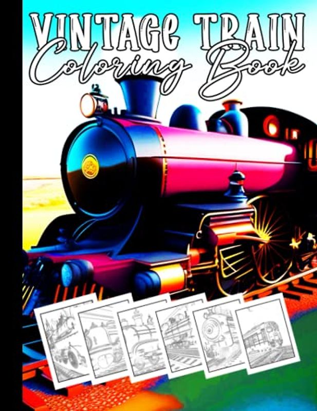 Vintage Locomotive Wonders Railway: A Nostalgic Retro Classic Trains