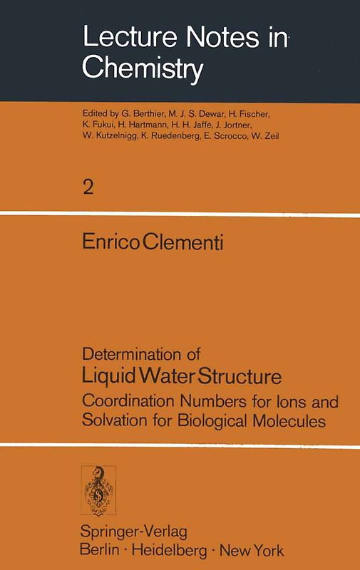 Determination of Liquid Water Structure