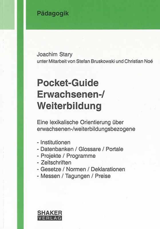 Pocket-Guide Erwachsenen-/Weiterbildung