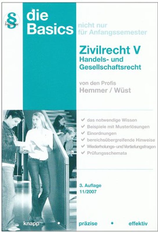 Basics Zivilrecht V - Handels- und Gesellschaftsrecht