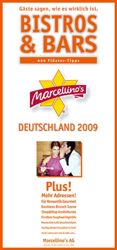 Marcellino's Restaurant Report 2009 Bistros & Bars Deutschland