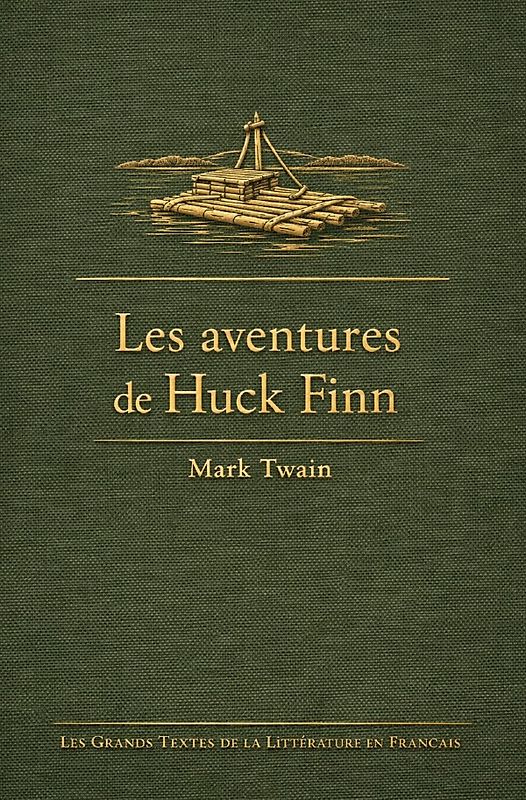 Les Grands Textes de la Littérature en Français / Les aventures de Huck Finn