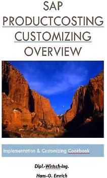 SAP CO Product Costing Customizing documentation