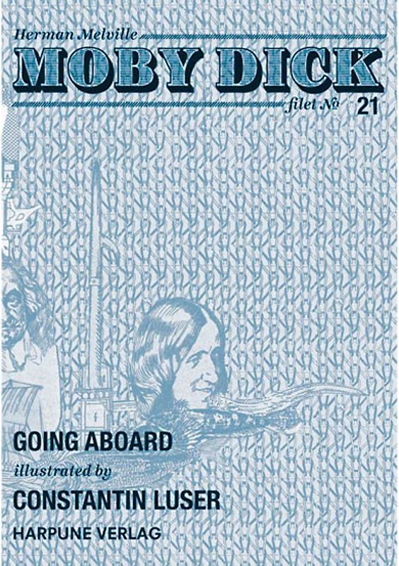 Moby Dick Filet No 21 - Going Aboard illustrated by Constantin Luser