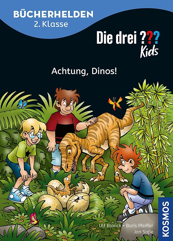 Die drei ??? Kids, Bücherhelden 2. Klasse, Achtung, Dinos!