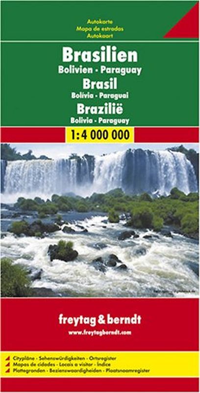 Brasilien - Bolivien - Paraguay. 1:2 Mill. - 1:4 Mill.