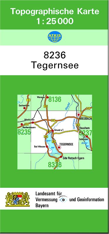 TK25 8236 Tegernsee