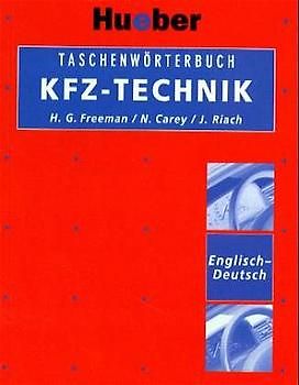 Taschenwörterbuch Kfz-Technik Englisch-Deutsch