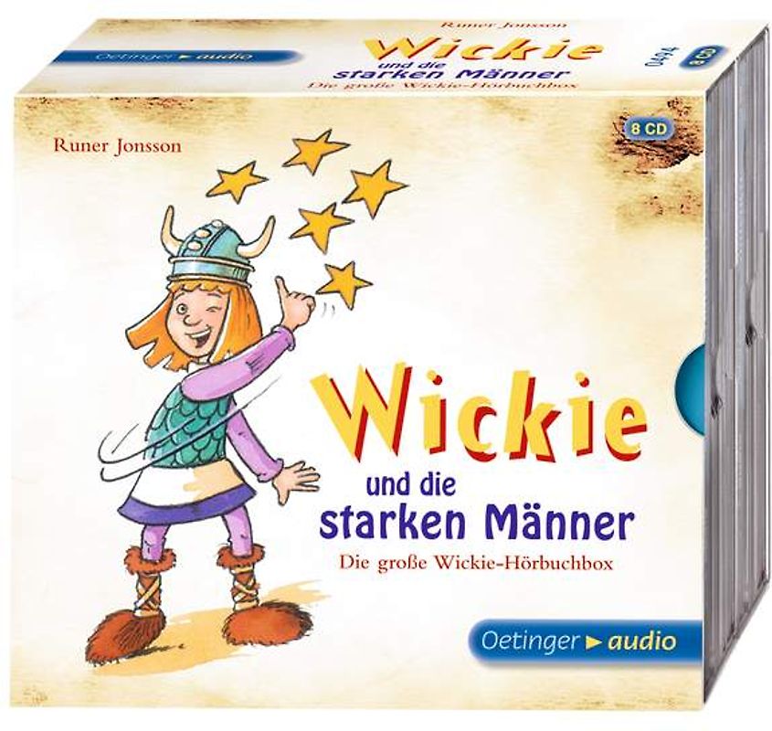 Wickie und die starken Männer - Die große Wickie-Hörbuchbox (8 CD)
