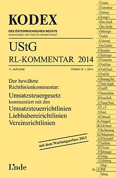 KODEX UStG-Richtlinien-Kommentar 2014