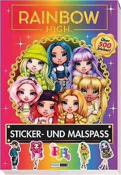 Rainbow High: Sticker- und Malspaß
