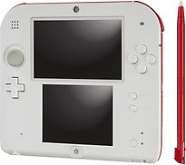 Console Nintendo 2DS Blanc + rouge