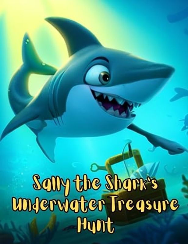 Sally the Shark's Underwater Treasure Hunt: Short Story for kids about Sharks, Perseverance & Self-Confidence I A Motivational Book For kids I Gift for kids. By Emma afia