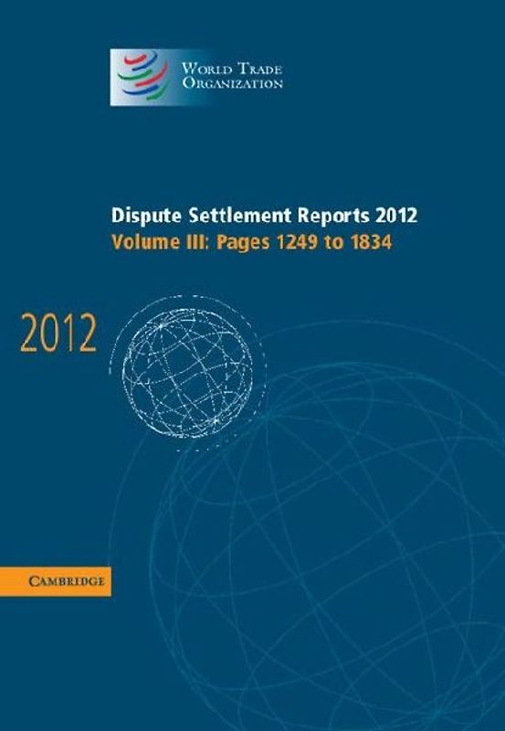 Dispute Settlement Reports 2012