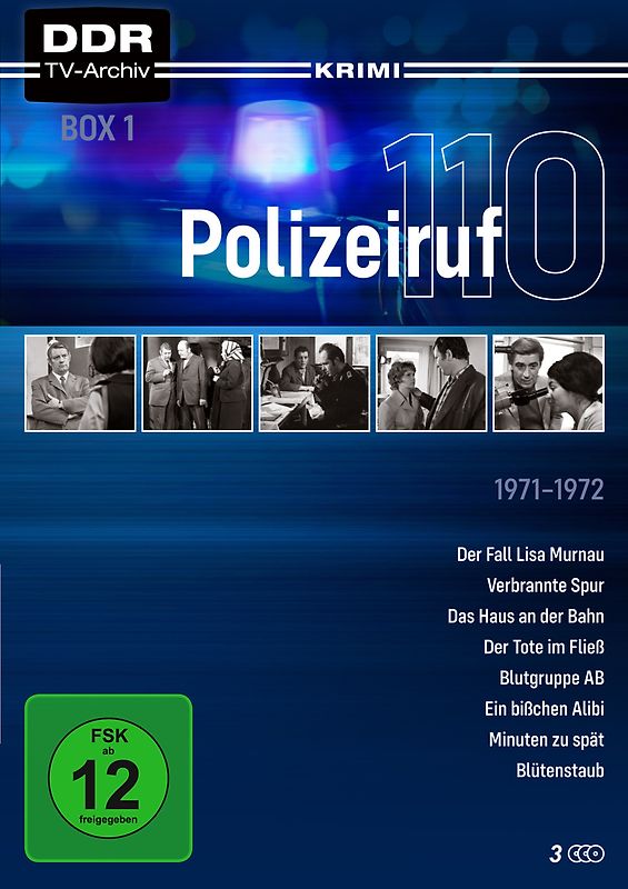 Polizeiruf 110 - Box 01 (3 Discs) DVD
