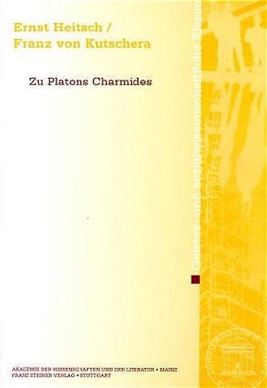 Zu Platons Charmides