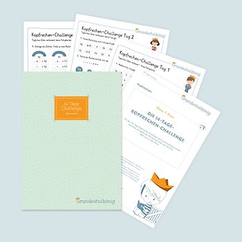 14-Tage-Kopfrechen-Challenge Zahlenraum 20