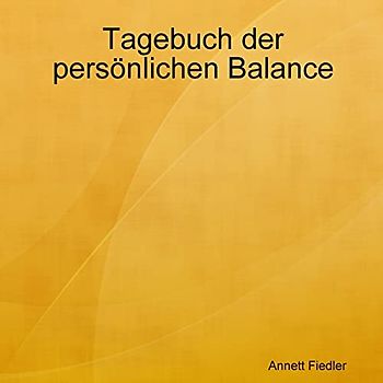 Tagebuch der persönlichen Balance