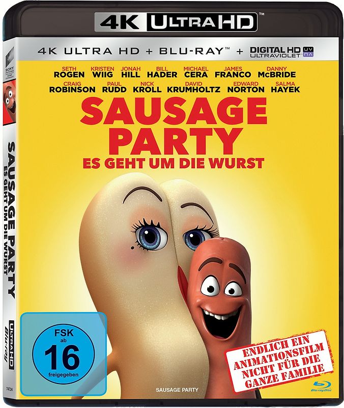 Sausage Party - Es geht um die Wurst [inkl. Blu-ray] 4K Ultra HD Blu-ray