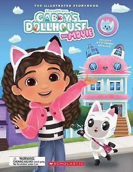 Gabby's Dollhouse: The Movie (Gabby's Dollhouse: Storybook with Charm Necklace)
