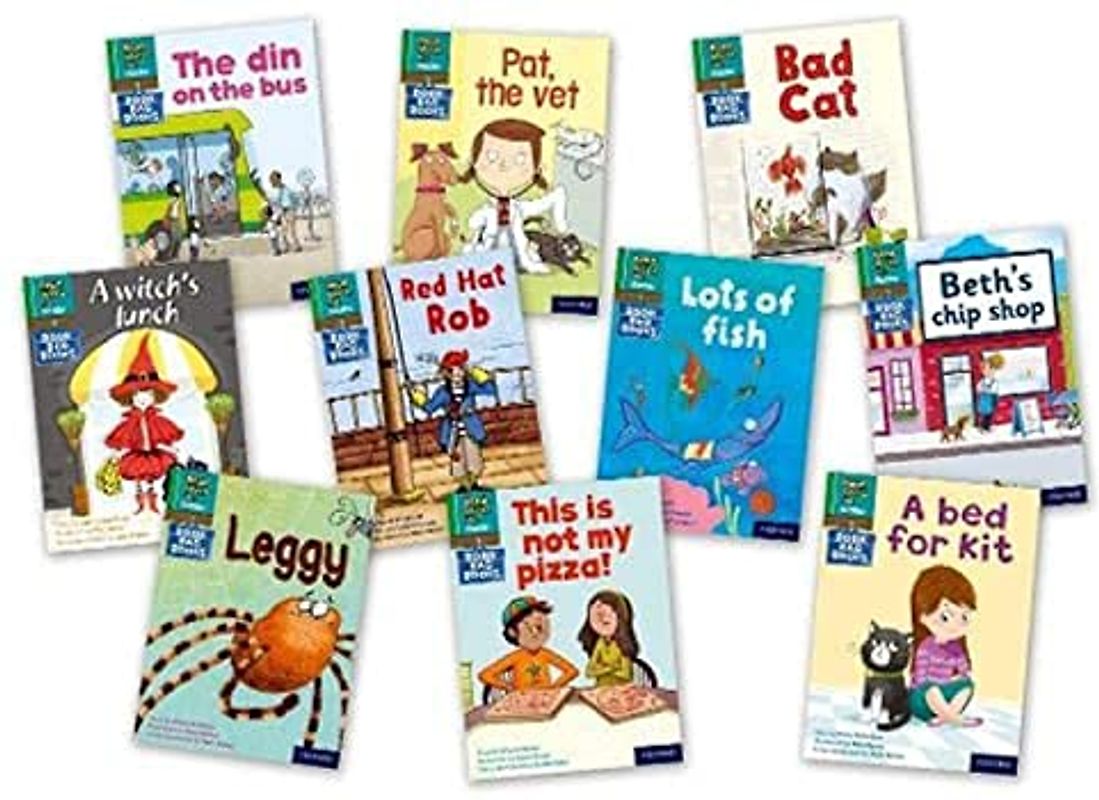 Read Write Inc - Phonics Set 1 Green Book Bag Books Pack of 10 (NC READ WRITE INC - PHONICS)