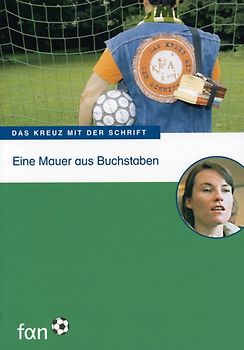 Eine Mauer aus Buchstaben